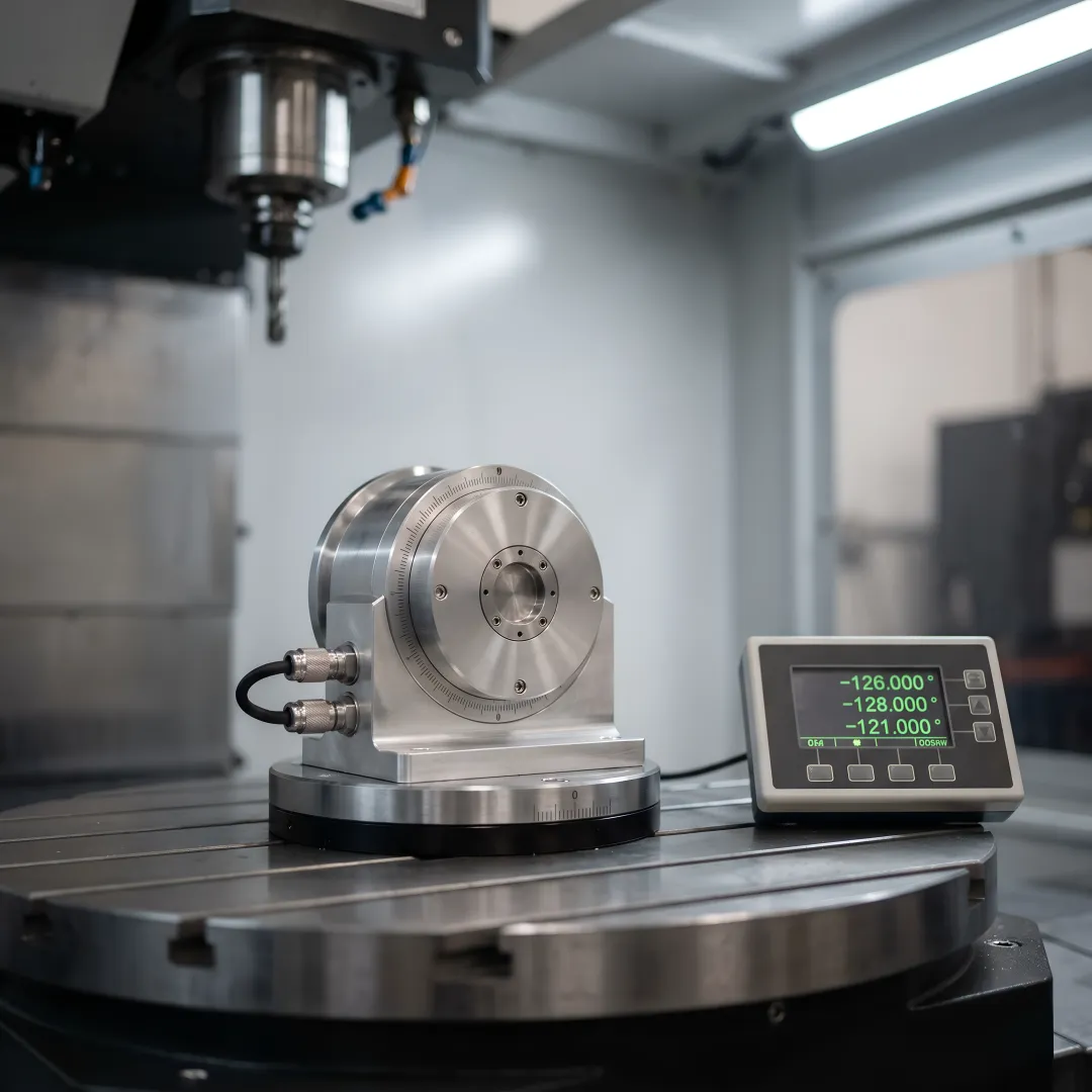 Precision rotary axis calibration equipment measuring CNC machine accuracy