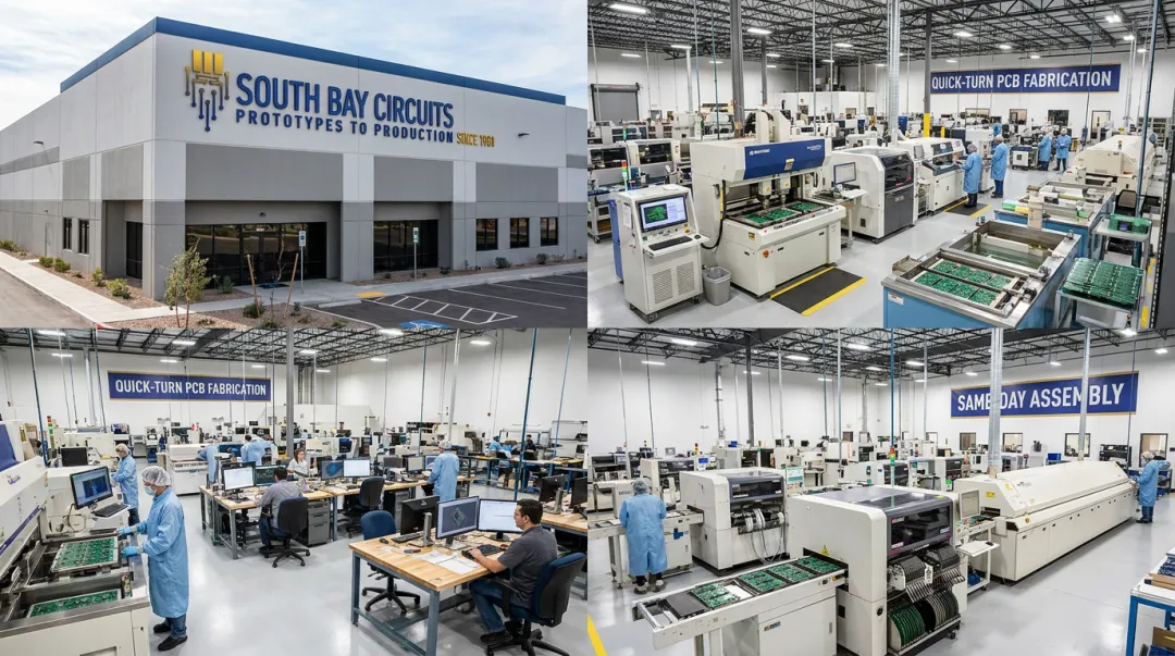 South Bay Circuits Chandler Arizona facility for integrated PCB fabrication and assembly