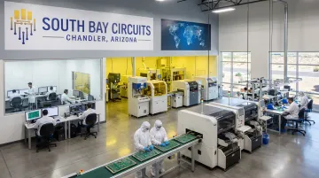 South Bay Circuits Chandler Arizona single-source manufacturing facility floor