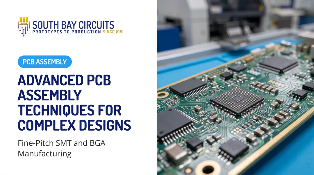 Advanced PCB Assembly Techniques for Complex Designs