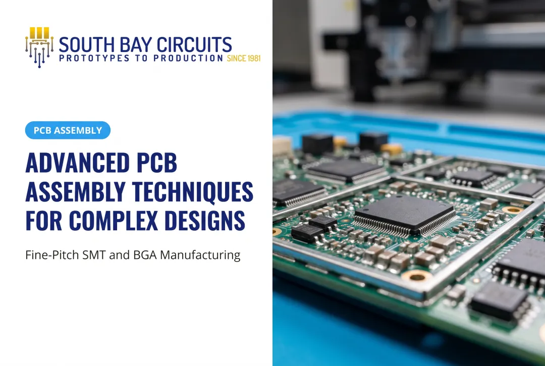 Advanced PCB Assembly Techniques for Complex Designs