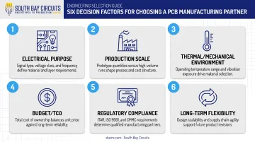 Six key factors for selecting the right surface mount component type
