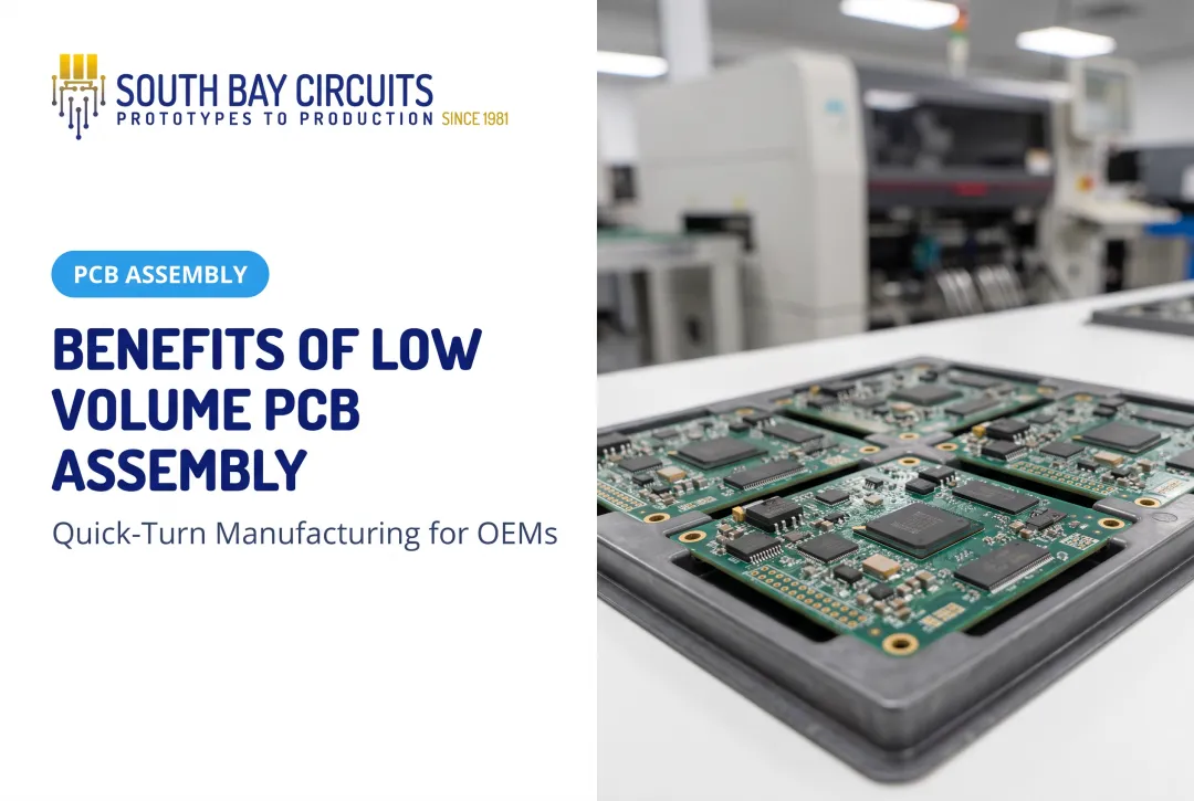 Benefits of Low Volume PCB Assembly