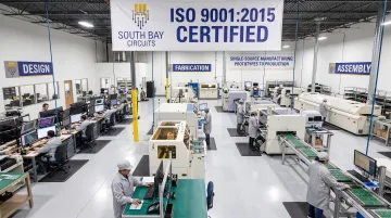 South Bay Circuits single-source PCB manufacturing and assembly facility