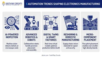 Five automated PCB assembly trends shaping 2026 manufacturing landscape