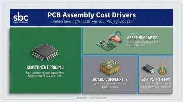 Four primary cost drivers impacting PCB assembly pricing breakdown