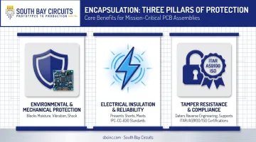 Three core advantages of electronic encapsulation protection insulation and compliance
