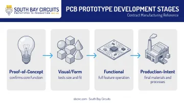 Four types of PCB prototypes from proof-of-concept to production-intent