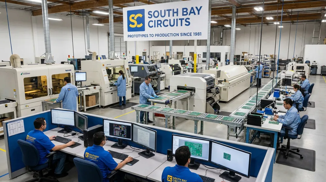 South Bay Circuits Chandler Arizona single-facility PCB design fabrication assembly line