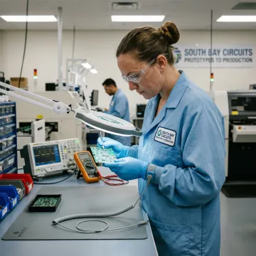 PCB assembly inspection process