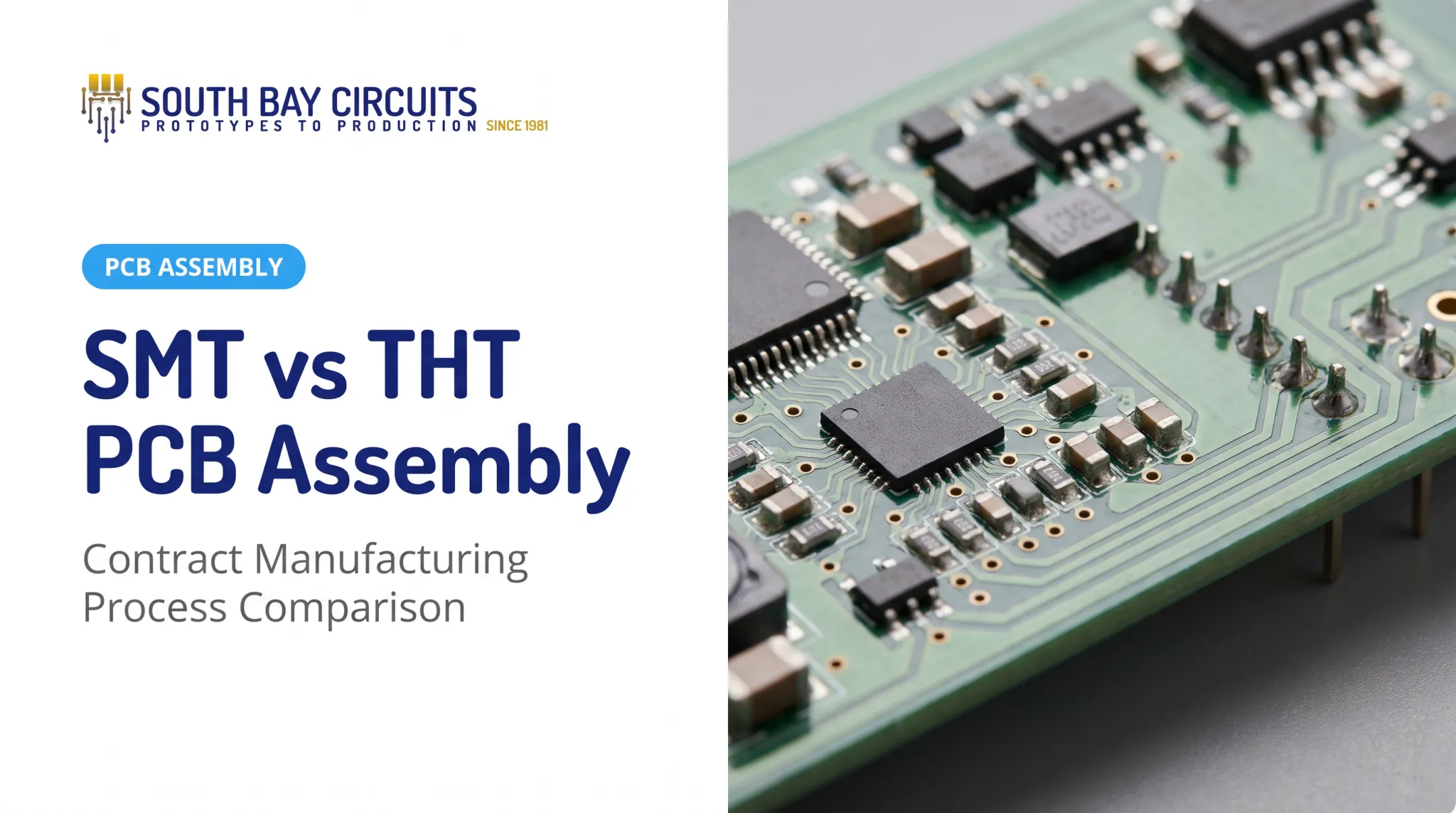 SMT vs THT PCB Assembly