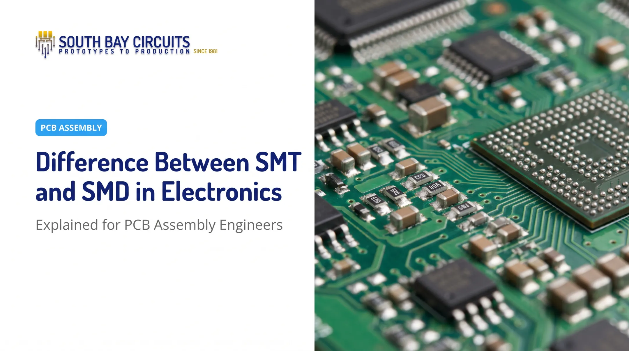 Difference Between SMT and SMD in Electronics