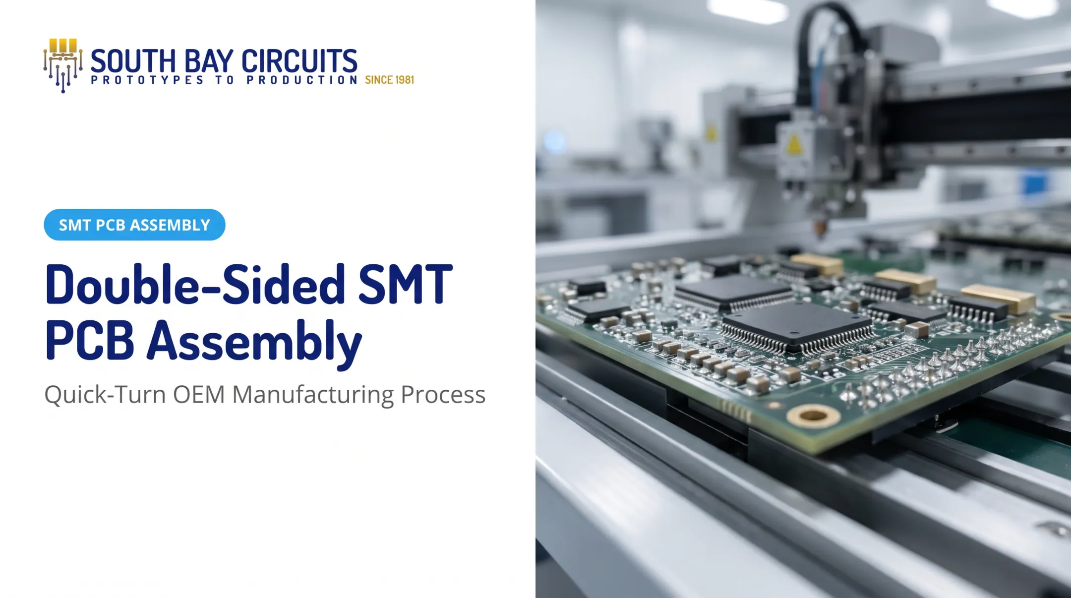 Double-Sided SMT PCB Assembly