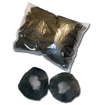 Small Sanitary Disposable Headphone Covers (Black), Bag of 100