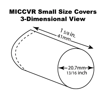 Sanitary Disposable Microphone Covers, Bag of 100