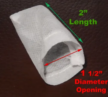 Large Sanitary Disposable Microphone covers, Bag of 100