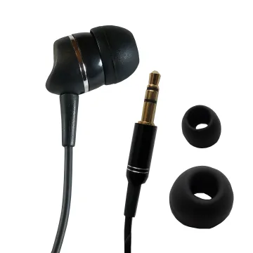 1-BUD-Gold Single-Ear Stereo Earbud w 3 Sizes of Eartips
