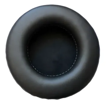 105mm Leatherette Headphone Ear Cushions, Bag of 2