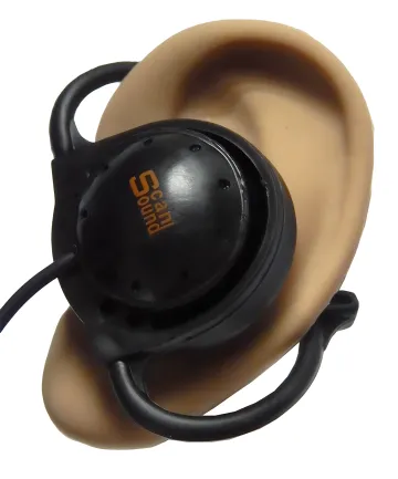 Earclip-Style Single-Ear Stereo Headphone