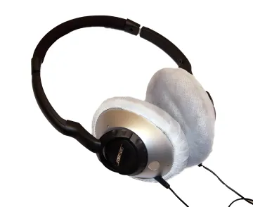 Large Sanitary Disposable Headphone Covers (White), Bag of 100