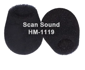 Microphone Windscreens, HM-1119, Bag of 2