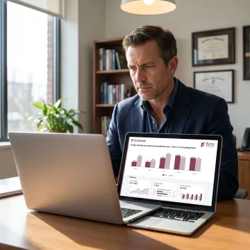 Adviser building a branded investment deck