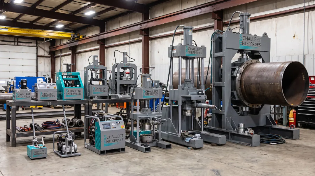 Schallert Enterprises tapping machine lineup for hot tapping operations