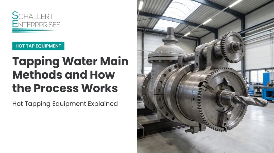 Tapping Water Main Methods and How the Process Works