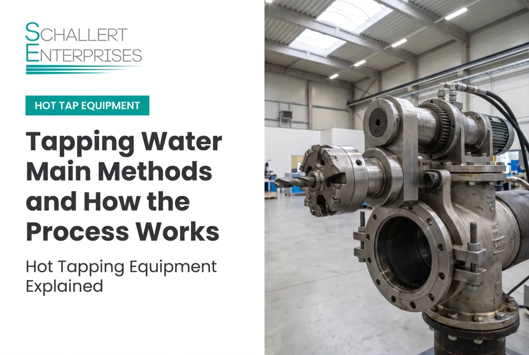 Tapping Water Main Methods and How the Process Works