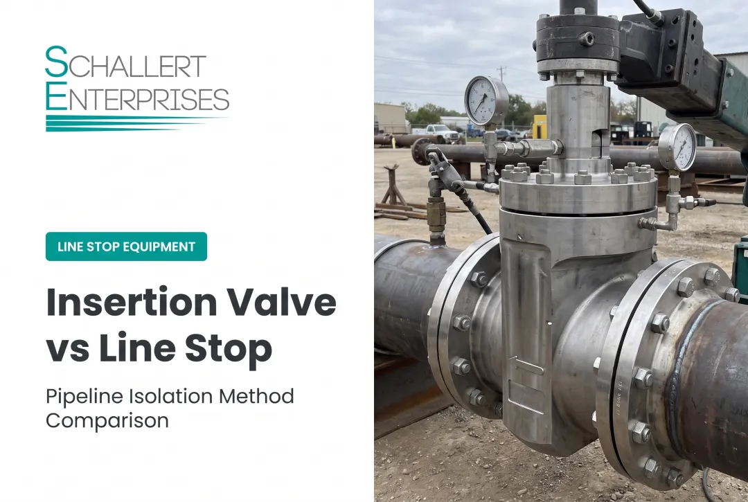 Insertion Valve vs Line Stop