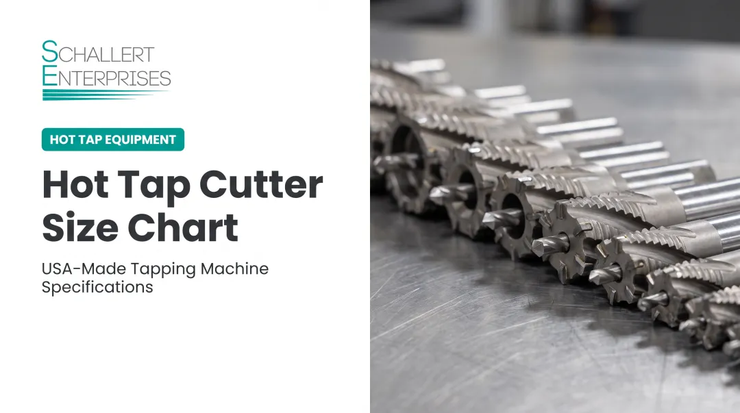 Hot Tap Cutter Size Chart