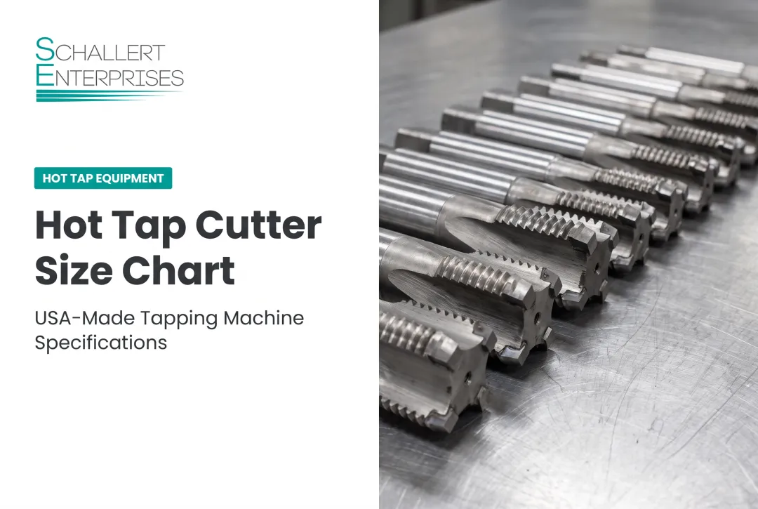 Hot Tap Cutter Size Chart