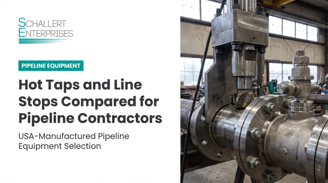 Hot Taps and Line Stops Compared for Pipeline Contractors