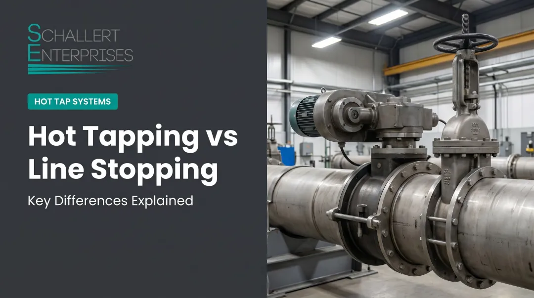 Hot Tapping vs Line Stopping: Key Differences Explained