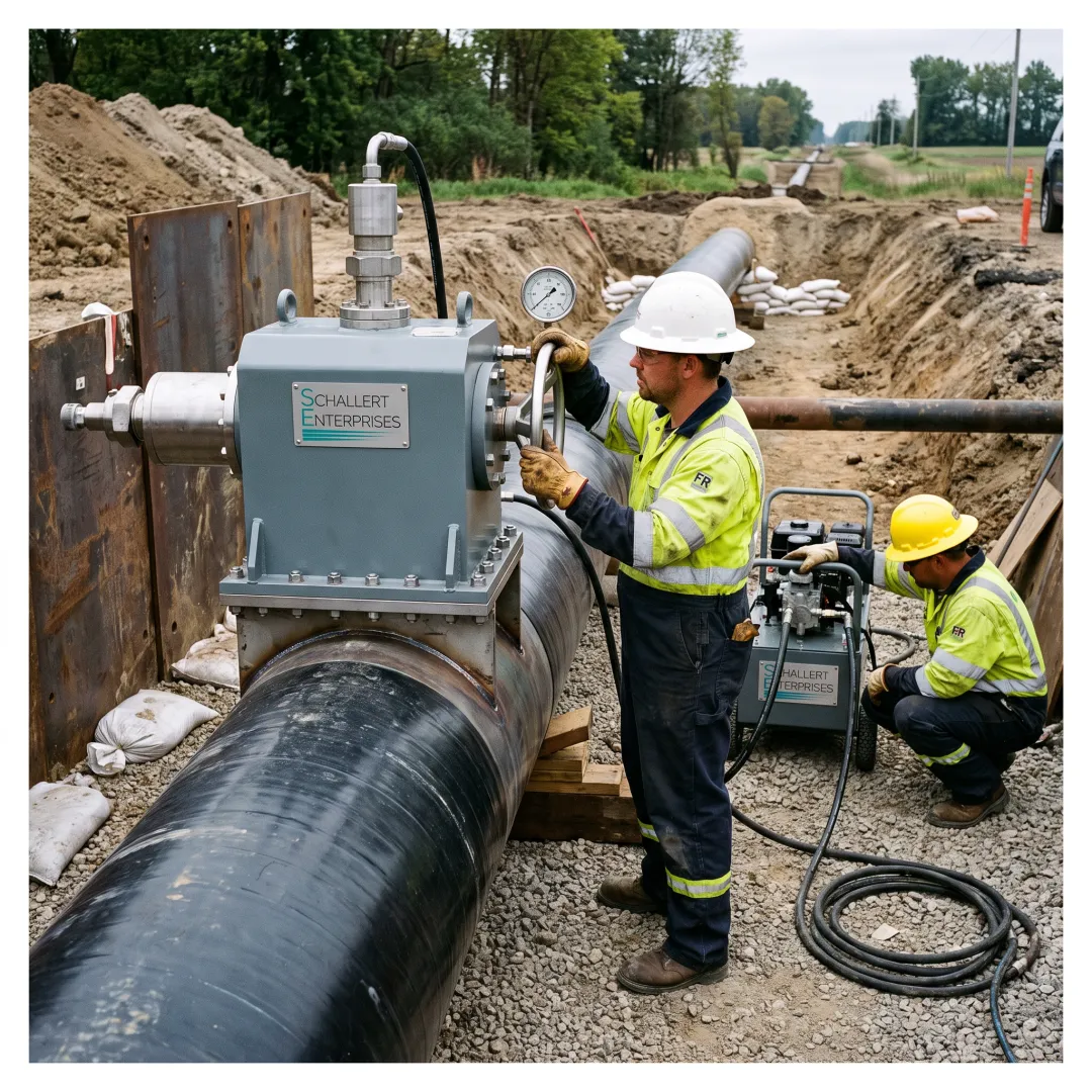 Oil & Gas Pipeline Services hot tapping application