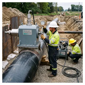 Oil & Gas Pipeline Services hot tapping application