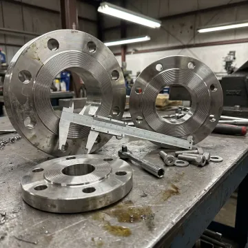Custom stainless steel pipe flange manufacturing