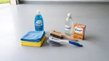 Cleaning supplies for rubber and carpet car floor mats