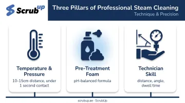 Three core components of professional car steam cleaning service
