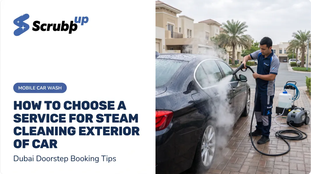 How to Choose a Service for Steam Cleaning Exterior of Car