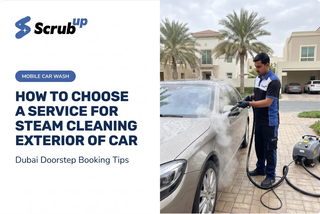 How to Choose a Service for Steam Cleaning Exterior of Car