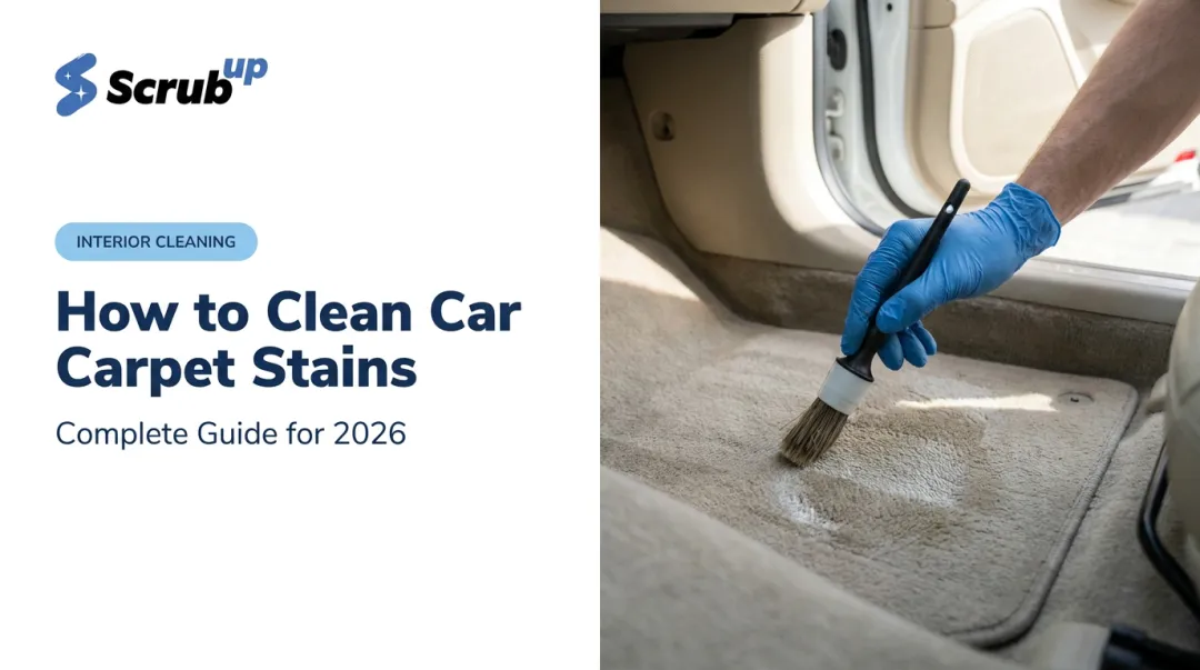 How to Clean Car Carpet Stains: Complete Guide for 2026