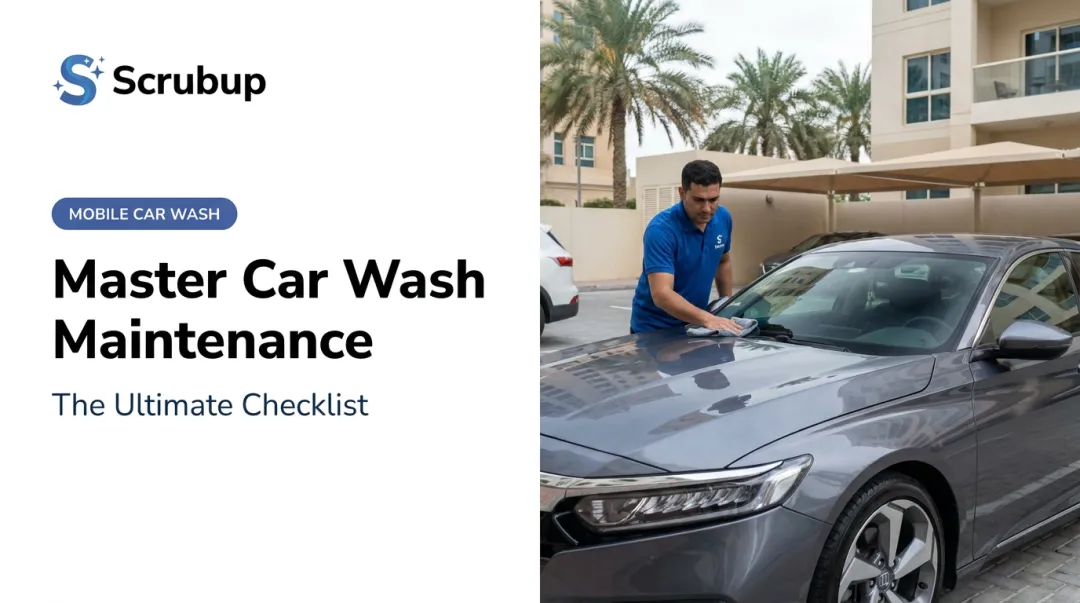 Master Car Wash Maintenance: The Ultimate Checklist