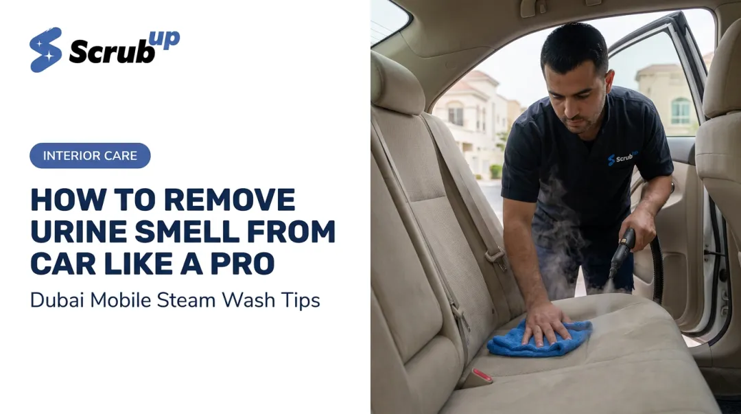 How to Remove Urine Smell from Car Like a Pro