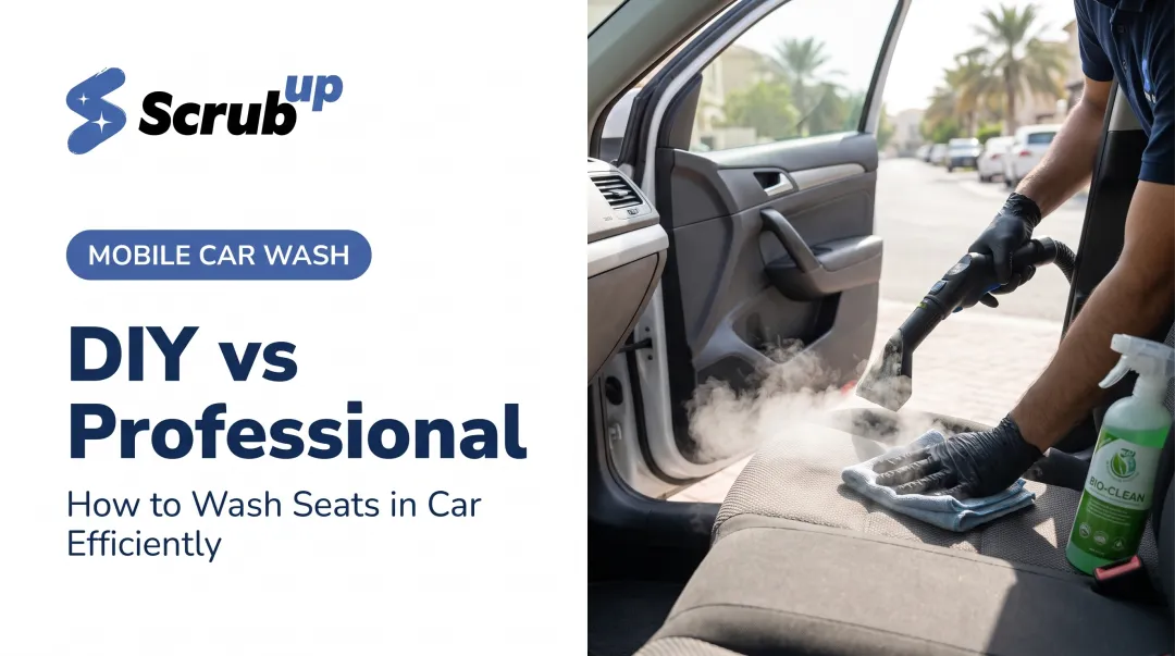 DIY vs Professional: How to Wash Seats in Car Efficiently