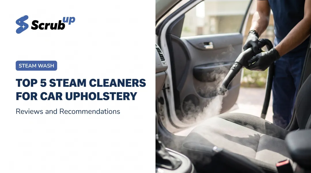 Top 5 Steam Cleaners for Car Upholstery: Reviews and Recommendations
