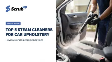 Top 5 Steam Cleaners for Car Upholstery: Reviews and Recommendations