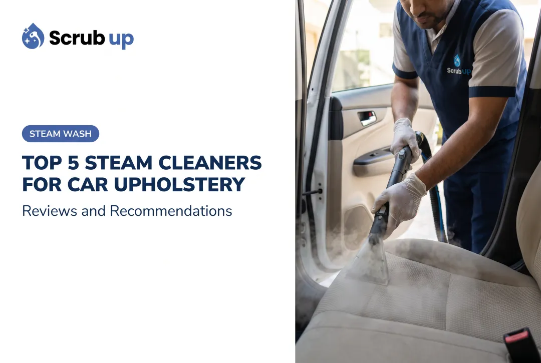Top 5 Steam Cleaners for Car Upholstery: Reviews and Recommendations