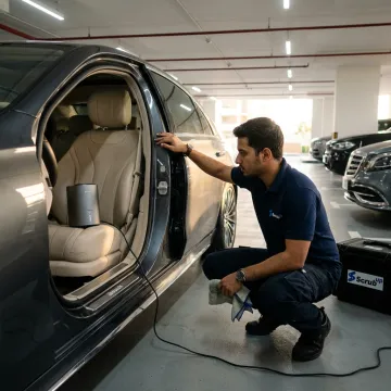 Ozone generator purifying car interior