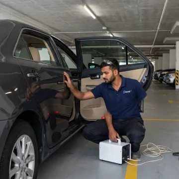 Mobile ozone car treatment in Dubai